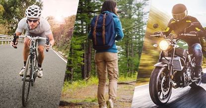 Picture of Foot Passengers, Cyclists and Motorcyclists